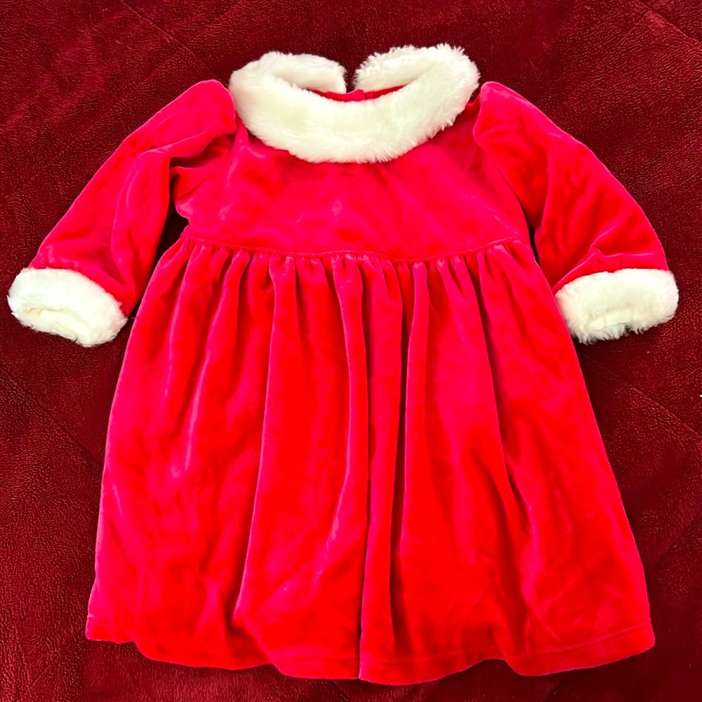 Santa baby holiday dress.